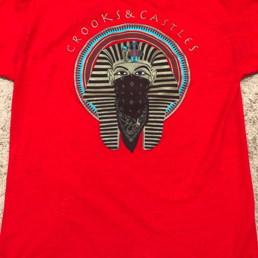 Crooks & Castles Pharoah Tee (Sz L)